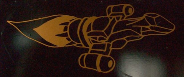 Firefly Serenity fanart large vinyl car decal laptop computer sticker - Image 2
