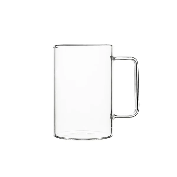 9oz Eco Friendly Borosilicate Material Customize Glass Tea and Coffee Mug With Microwave Safe