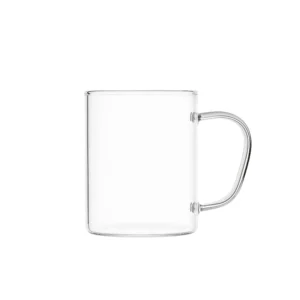 15oz Espresso Latte Cups Coffee Tea Drinking Mug Bubble Tea and Coffee Glass Cups With Handle