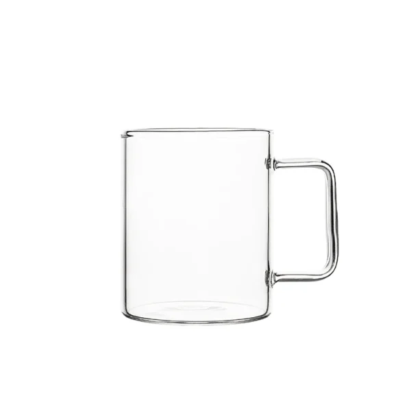 Drinking Tea Mug Single Wall Transparent Coffee Glass Cup With Handle - Image 5