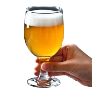 Factory Price Machine Made Drinking Beer Goblet Glass