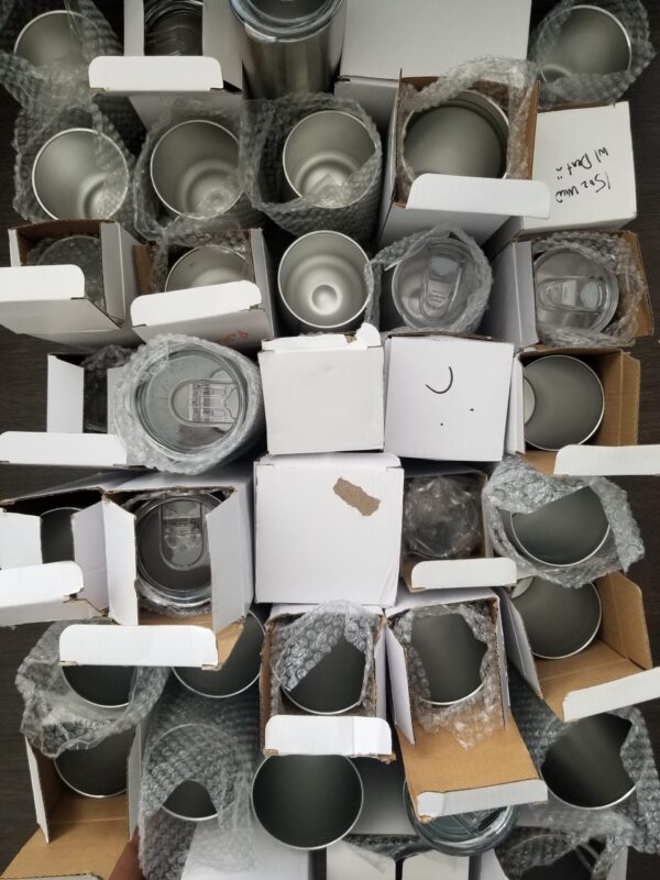 Practice Tumblers - Oops. Scratch and Dent. Rattlers