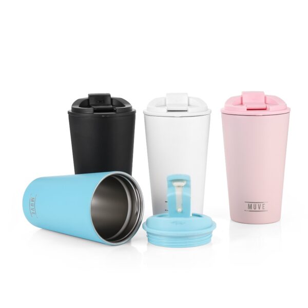 Spill Free Insulated Travel Mug (350ml/12oz) - Image 4